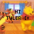 Pixelated image with orange and yellow background, blue window frame, black text reading 'HI TYLER [=']'