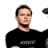 A 4-frame contact sheet of a Blink-182 animated buddy icon showing band members in black shirts with the band logo and text "Blink 182" on a white background.