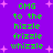 Purple background with green text reading "OMG to the hizzle frizzle whizzle" and pink star shapes scattered throughout.