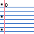 pixelated text messages in blue and black on white, with red accents appearing in later frames