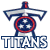 Pixelated icon features a stylized figure with outstretched arms, red circular emblem on chest, and bold text below. The design uses blue, white, and red colors in a blocky, low-resolution style.