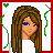 A 5x4 contact sheet of animated frames showing a pixel art character with long brown hair, white top, blue jeans, and red text phrases like "santa" and "you think", transitioning to question marks in later frames.