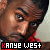 A contact sheet of 11 animated frames showing a person in red clothing with repeated text "KANYE WEST" at the bottom, arranged in a 4x3 grid with one empty cell.
