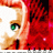 Pixelated static image of a cartoon character's face with green eyes and red hair against a white background, partially obscured by pixelation.