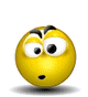 Yellow spherical character with black eyebrows and white eyes showing various expressions including surprise, anger, and shouting.