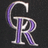 A stylized intertwined 'C' and 'R' logo in purple and white on a dark background, rendered with pixelated edges.