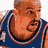 Animated contact sheet showing five frames of a basketball-themed buddy icon featuring EA Sports branding and player imagery.