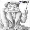 A cartoon character with exaggerated features holds a pointer above a book, displayed in showing text color changes