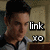 Pixelated image of a person with dark hair and light skin wearing a gray shirt, with text reading 'link' and '10' overlaid on the right side.