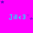 A bright pink background with repeated cyan text 'Jill<3' and scattered purple stars, partially cropped on the right.