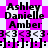 Pixelated text and symbols on a pink and white star-patterned background with repeated names and emoticons.