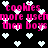 Pixelated text and heart symbols on a black background, with pink text repeating 'cookies more use then boys' across multiple
