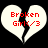 Two identical pixelated broken heart icons with red text 'Broken Girl/3' on white hearts against black background.