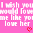 Pink background with repeated white pixelated text and red heart symbols, partially cropped at bottom right.