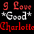 A 50x50 pixel animated contact sheet showing two frames of a Good Charlotte-themed buddy icon with text and band members.