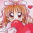 A pixelated anime-style character with orange hair and a red dress on the left, next to black background text reading "Anime IM" and "com" on the right.