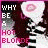 Pixelated image of a figure with dark hair and white clothing, featuring text on the left side.