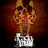 A pixelated image shows a skull with glowing eyes and a white object below it, set against a red background with text.
