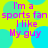 A static image with bright yellow background and cyan circular shapes, displaying repeated text in pink pixelated font.