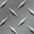 Static image with diamond plate texture background and red text elements.
