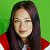 A contact sheet of two animated frames showing a person with long dark hair in a red and white jacket against green background, next to pixelated text reading "Original Icons .com" on dark green.
