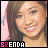 six pixelated images showing a person with brown hair against a pink background, each displaying the name "BRENDA" in stylized text below