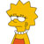 Pixelated yellow cartoon character with spiky hair, white eyes, and red clothing against a plain background.