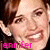 A pixelated close-up of a smiling person with short brown hair, wearing small earrings and displaying the name 'jennifer' in colored text below.