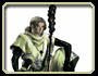 Four distinct character portraits in a , each with unique attire and props against white backgrounds