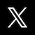 A white pixelated X symbol on a black background with four diagonal arms intersecting at the center.