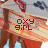 Animated sequence of a surfer on a wave with 'roxy girl' text, showing pixelated motion blur in the background.