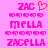 Pixelated pink text and heart symbols on a light pink background, with one version showing an animated red heart icon.