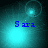 Four- of teal-toned animated icon with blue text 'Sara' and shifting light effects
