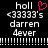 Pixelated text displays 'hall', '<33333's', 'darren', and '4ever' with a pink heart symbol above the first 'hall'.