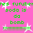 A static image with a bright pink background displays green pixelated text reading "soda is da bomb" and "fufubem" with white starbursts and green dotted lines.