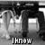 Black-and-white pixelated image of two people sitting on a bench with text overlays changing across four