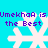 Pixelated cyan background with white snowflakes and purple text reading "UmekhoA is UmekhoA is the Best" repeated twice.