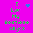 Pixelated green text on bright pink background reads "I Luv My Bestieee Ally<3" with blue heart and starburst symbols, two variations of animation.