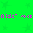 Green background with repeating star patterns and pink text reading "AliciaT roxs AliciaT roxs" in two horizontal