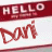 Animated contact sheet showing two frames of a buddy icon with red text "HELLO" and "Don't" on white background, displaying color variation between frames.