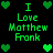 Green pixelated text and heart icons on a black background, arranged in a pattern with repeated phrases and heart symbols