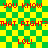 Green and yellow checkered background with red pixelated text repeating 'YOU KNOW', 'THAT RIGHT?', and 'LOL!' in a pattern
