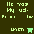 Green pixelated text on dark green background with four star symbols, two in light green and two in darker green.