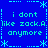 Blue background with cyan text and decorative elements arranged in a pattern