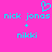 Pixelated cyan text and symbols on a solid pink background, featuring 'nick jonas' with plus signs above 'nikki' and heart shapes at the top.