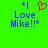 Green background with blue text 'Love Mike!!!' and star symbols, featuring a red pixelated heart symbol in the top center.
