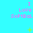 Cyan background with pink text 'I Love SoftBal' repeated in three , each containing three of text with animated green plus signs and dots appearing and disappearing