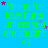 A blue background displays green text reading "falling for love hurts unless you are caught <8" with small red and purple stars scattered across the image.