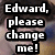 A four- of pixelated text overlays on character images with a gray in the bottom-right