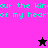 Pixelated text repeats 'our the kin of my hear' in cyan on pink, purple, and black backgrounds with two star icons.